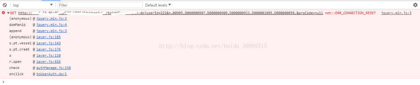 
			
				GET请求net::ERR_CONNECTION_RESET的一种情况			