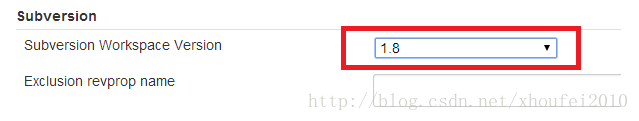 图4-7 svn版本配置