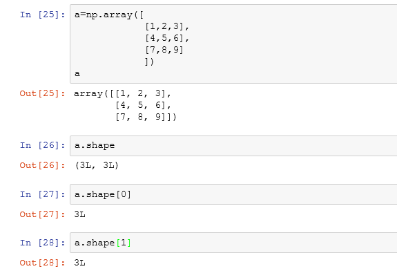 shape in python assignment expert