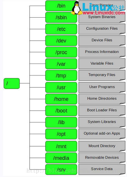 linux的目录结构