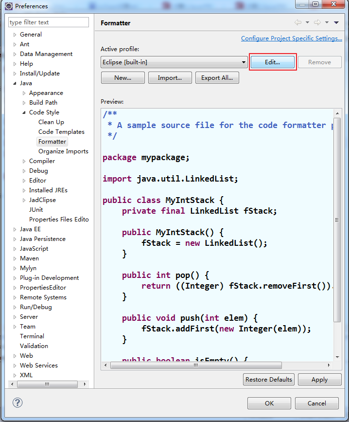 eclipse-sets-tab-to-4-spaces-programmer-sought
