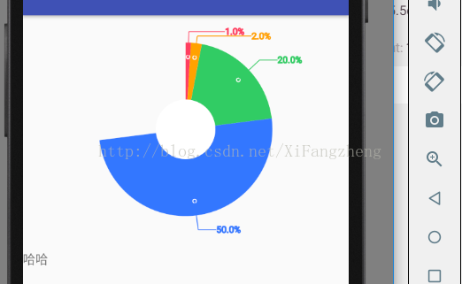 自定义view实现android圆形统计图及百分比显示 Csdn开发云