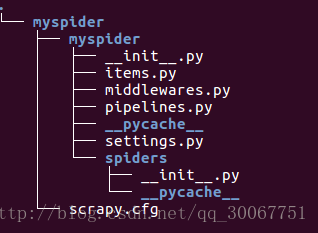 myspider目录结构