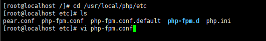 
			
				lnmp环境后续（php-fpm添加到service启动）			