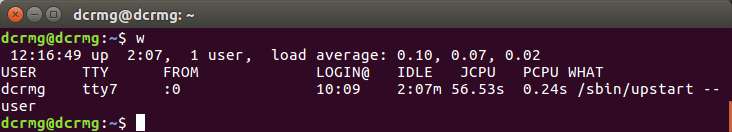 
			
				Linux查看当前在线用户信息			