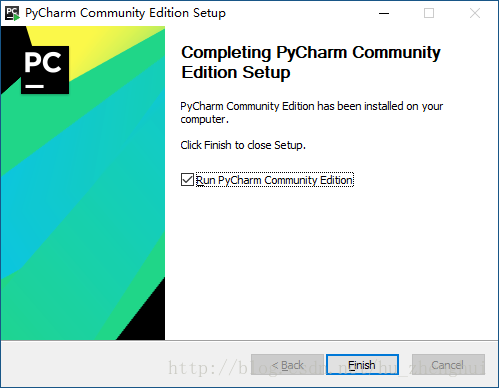 Completing PyCharm Community Edition Setup