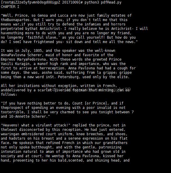 Python网络爬虫文档读取 Pdf文件读取
