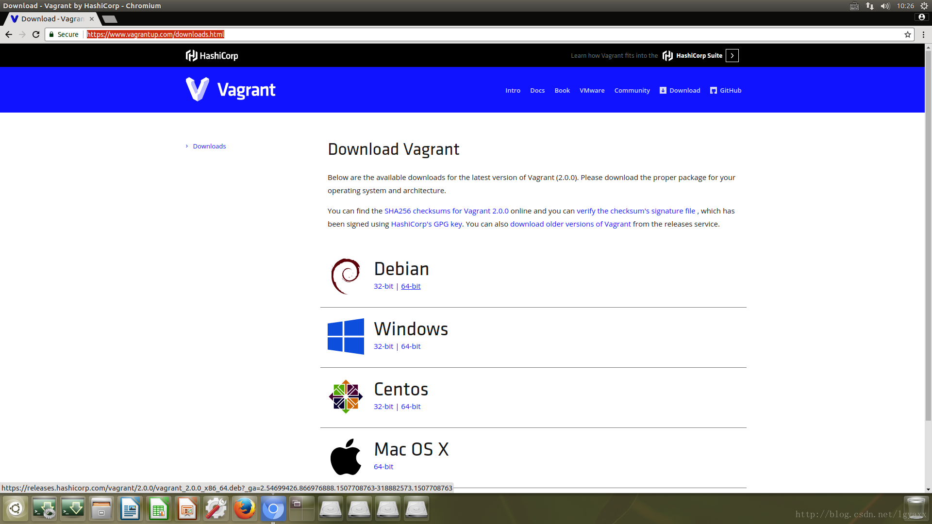 Vagrant Download