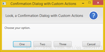 custom action confirmation dialog