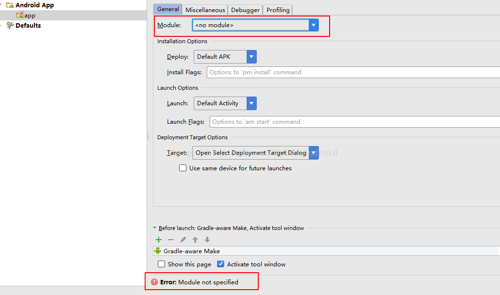 Android studio 提示module not specified_android studio中module not  specified_a小飞象的博客-CSDN博客