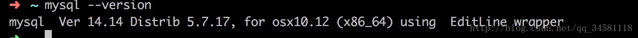 mysql版本