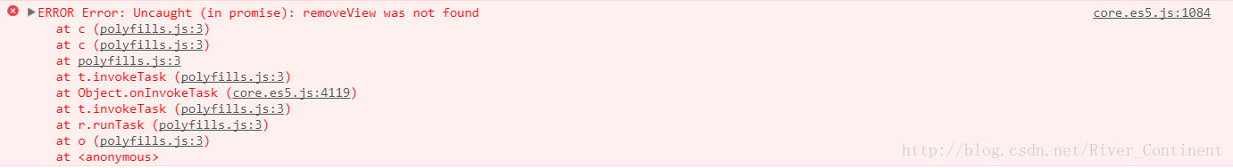 【报错】 loading.dismiss():Uncaught (in promise): removeView was not found