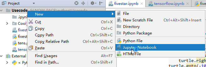 pycharm支持文件式和交互式执行python代码_编写教材的步骤