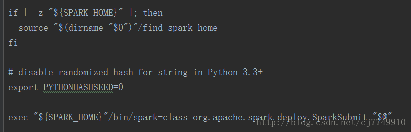 spark-submit指令碼