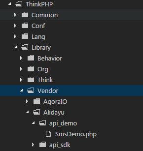 
			
				ThinkPHP3.23     阿里大鱼 阿里短信			
