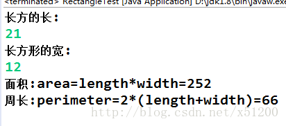 长方形的面积