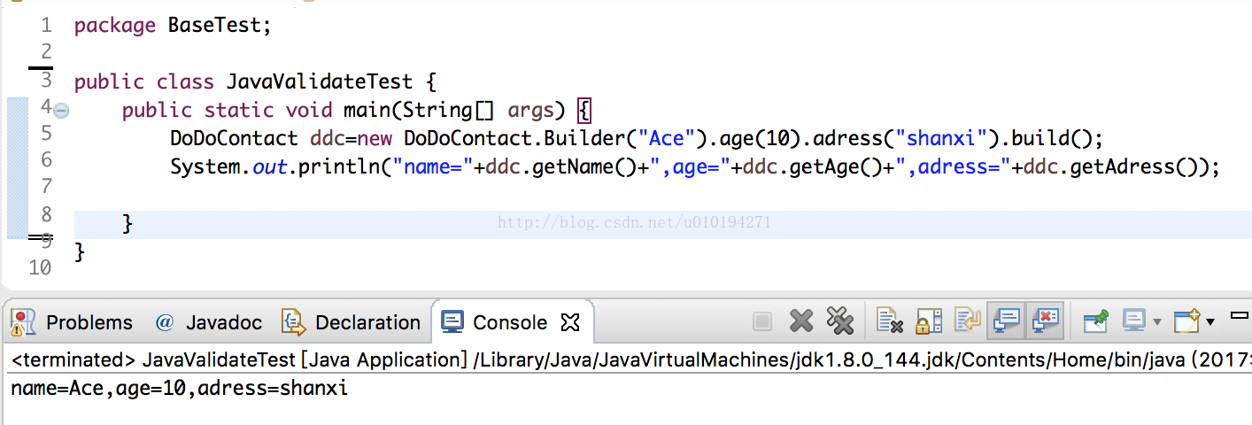 Builder模式在Java,Android中的应用