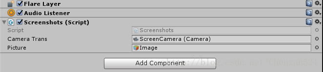 Drag the specified camera to CameraTrans