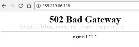 C O G) 139.219.66.126 502 Bad Gateway nginxfl.12_l