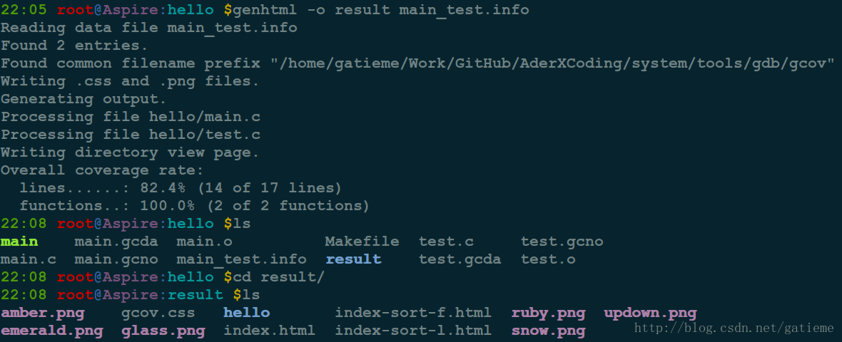 生成 <code>html</code>