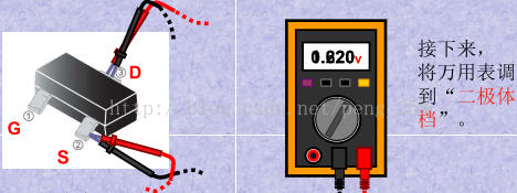 用万能表区分mos管 Peng 258的博客 Csdn博客