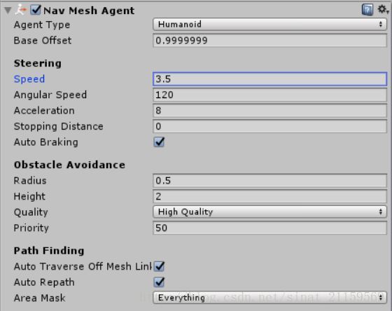 Nav Mesh Agent