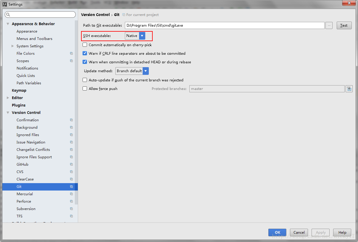 Как загрузить проект из intellij idea в github