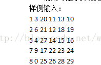 
			
				C# 按行列输入二维数组的每个元素的值			