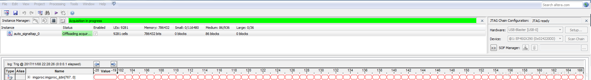 JTAG  Status