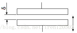 容量性変位センサの図1-3。