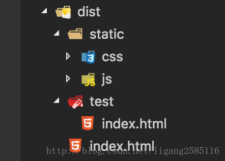 dist目录结构