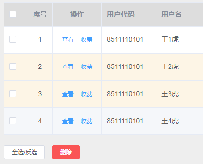 element ui 表格全选与否 - 程序员大本营