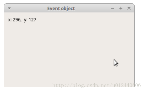 event object