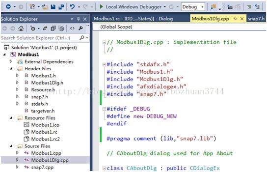SNAP7  C++ 通讯