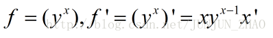 幂函数复合求导公式