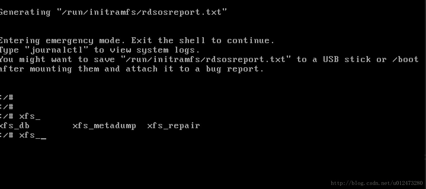 Initramfs. Bootrom Error