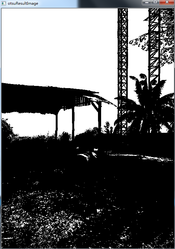 图像处理之基于OTSU阈值二值化