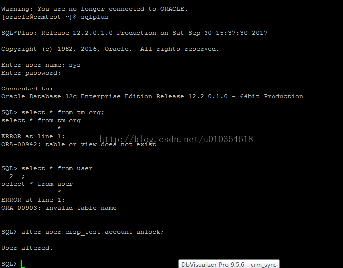linux oracle用户解锁
