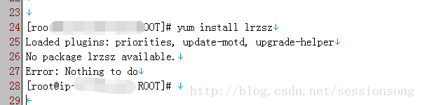linux rzsz(lrzsz)安装