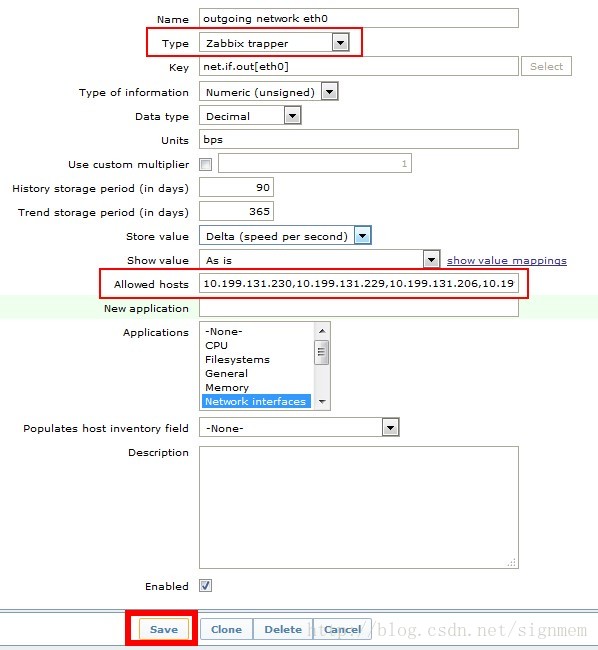 zabbix sender 配置方法