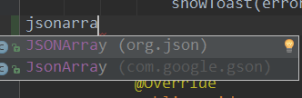 Android_非UI：JsonObject  + JsonArray