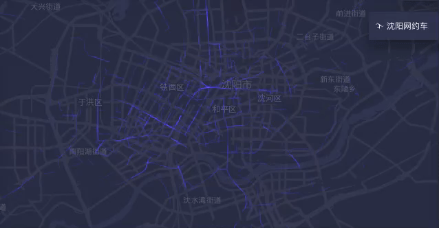 bdp动态轨迹地图简单又酷炫