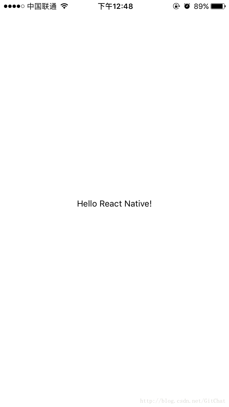 Hello React Native