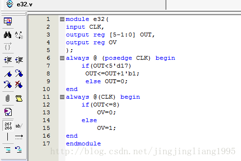 0-17计数器代码