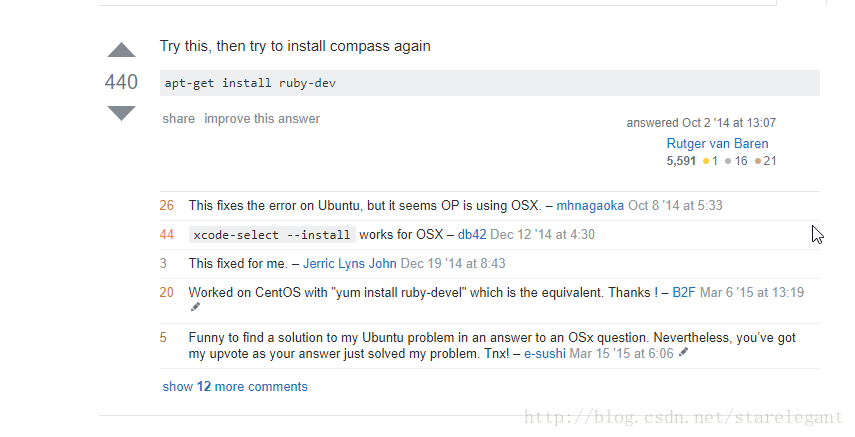 ubuntu安装jekyll报错  exit code 1