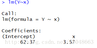 lm方法返回
