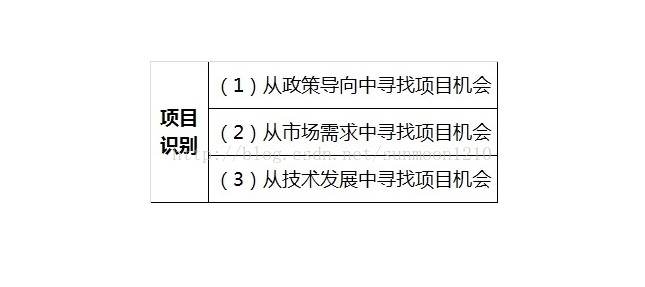 软考常考知识点整理-项目机会研究