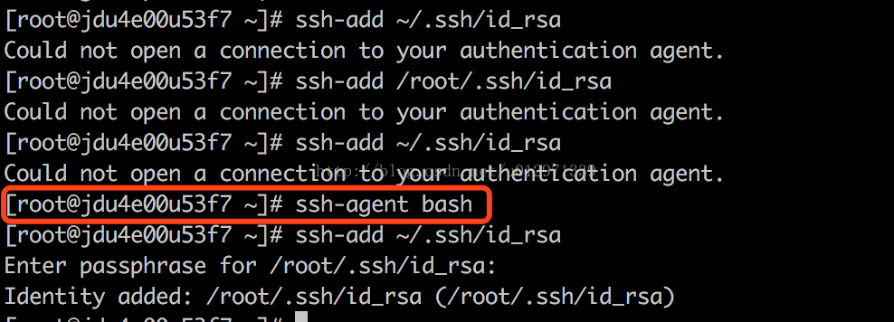 Could Not Open A Connection To Your Authentication Agent 龙叔的专栏 Csdn博客