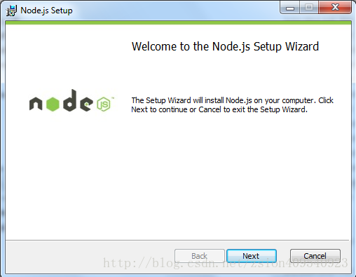 安装node第二步