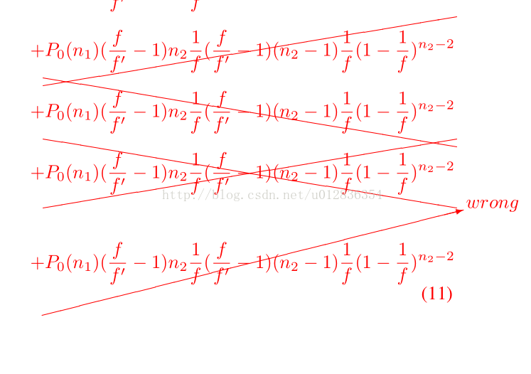 Latex公式文字划掉的效果 U的博客 Csdn博客 Latex 划掉